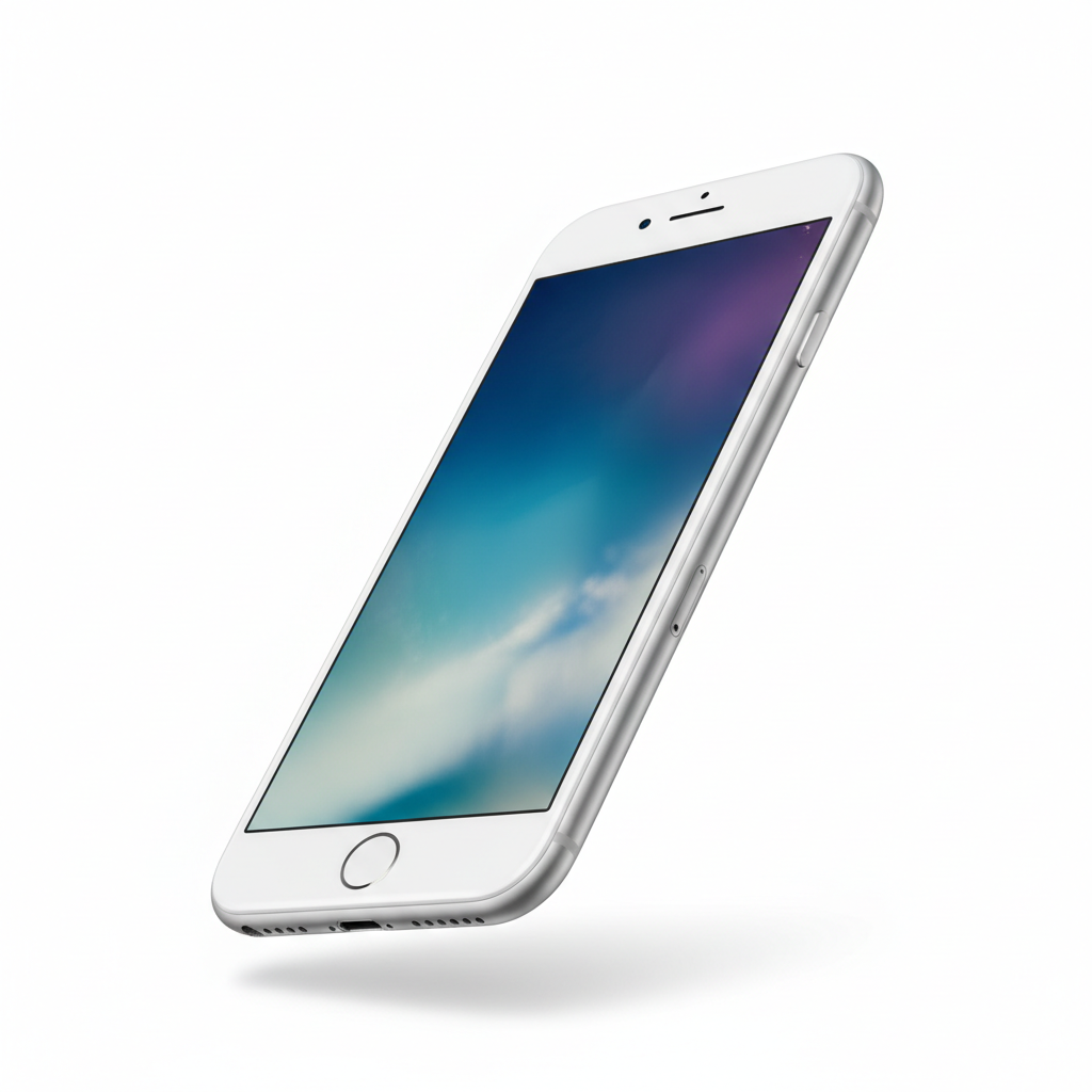 iPhone 8 64GB Three-Quarter Angle View