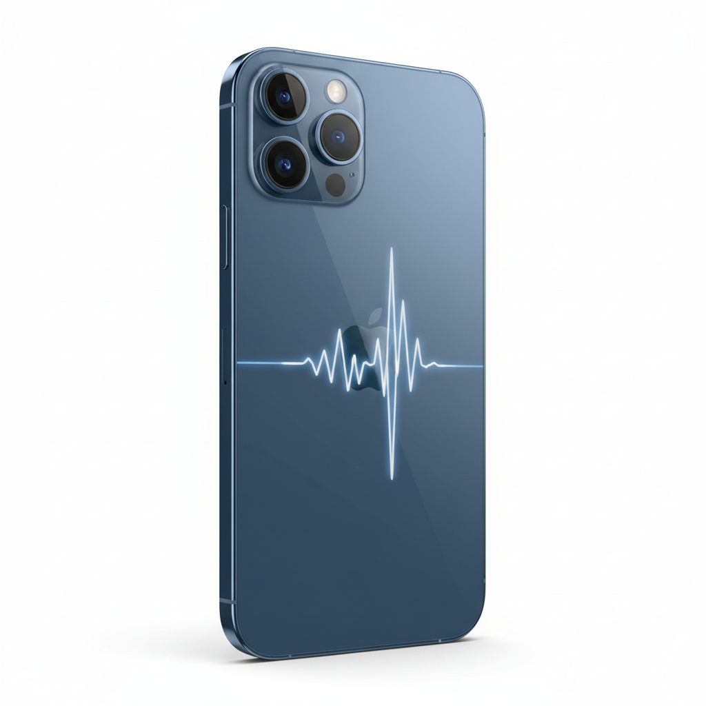 Apple iPhone 12 Plus - large premium smartphone in Pacific Blue
