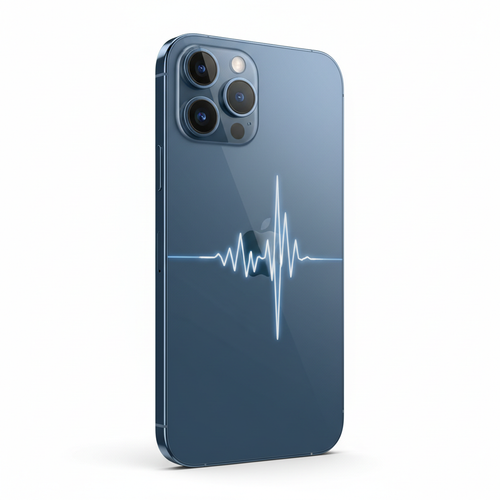 Apple iPhone 12 Plus - large premium smartphone in Pacific Blue