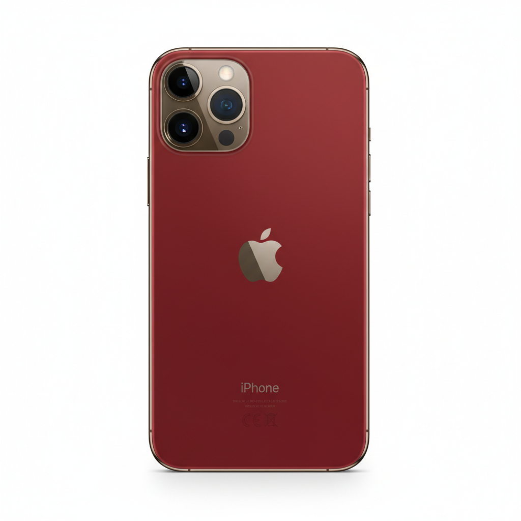 iPhone 12 Pro Max 128GB Red Back View