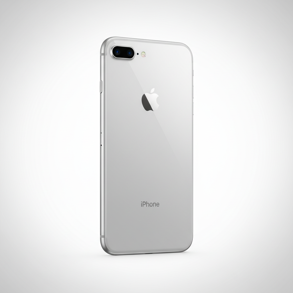 Apple iPhone 8 Plus - sleek large-screen smartphone in silver