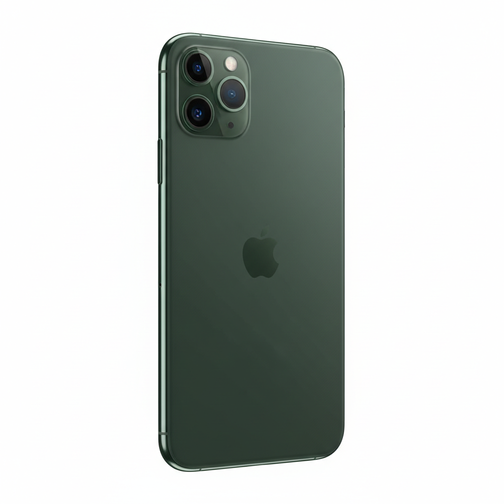 Apple iPhone 11 Pro - premium smartphone in midnight green