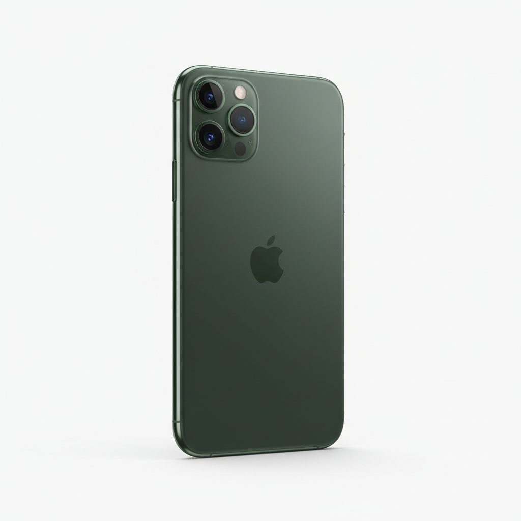 Apple iPhone 11 Pro Max - premium large smartphone in midnight green