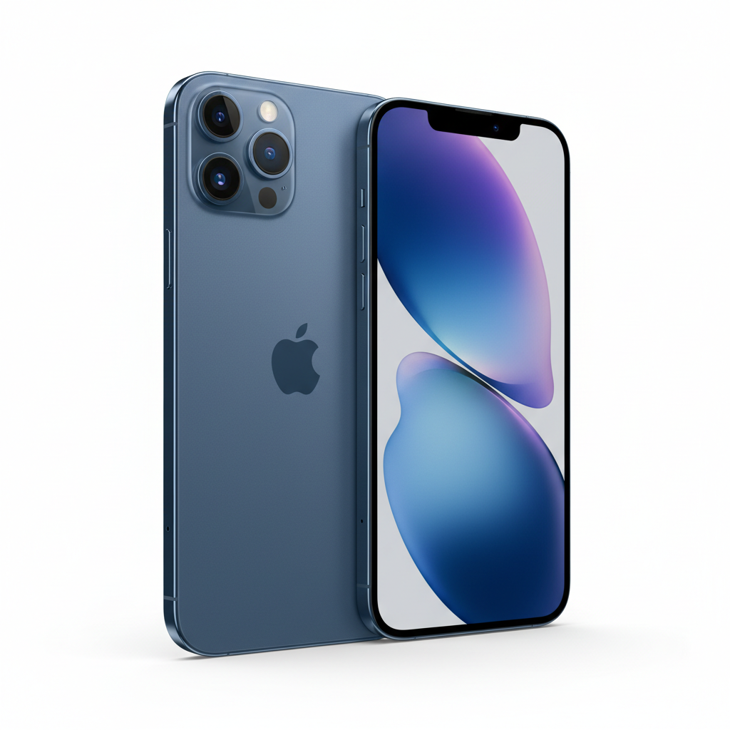 Apple iPhone 12 Pro - premium smartphone in Pacific Blue